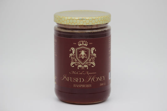 raspberry infused honey