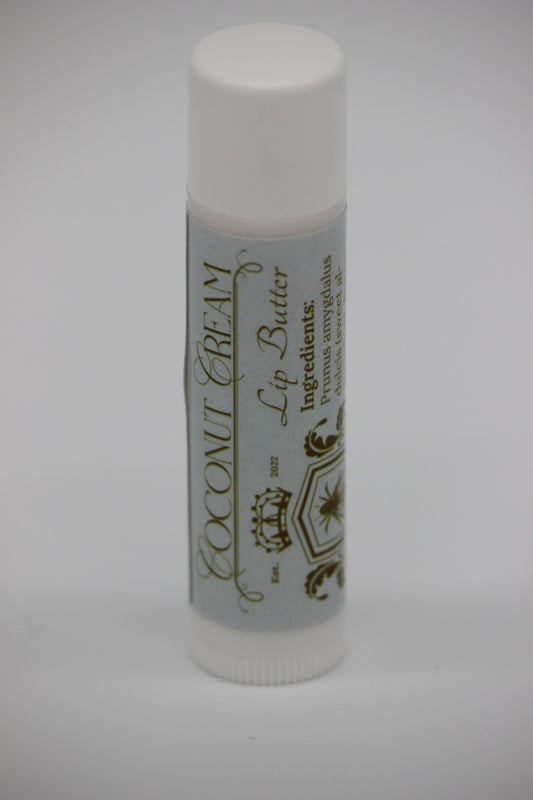 coconut cream lip butter